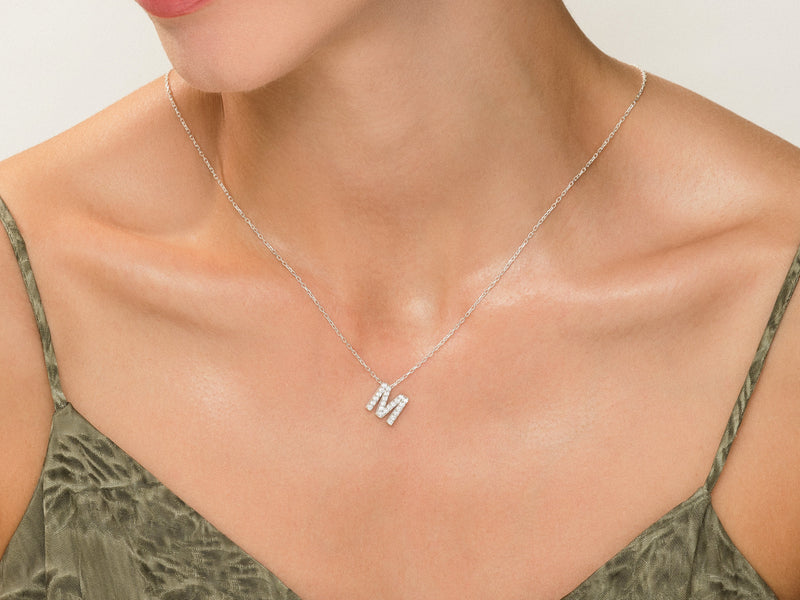 Initial Letter Necklace