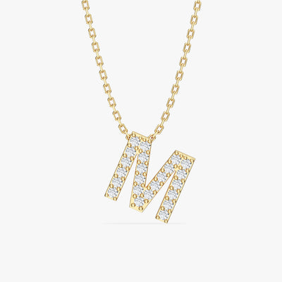 Initial Letter Necklace