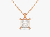 Princess Cut Solitaire Pendant (1.00 CT)