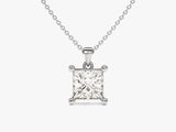 Princess Cut Solitaire Pendant (1.00 CT)