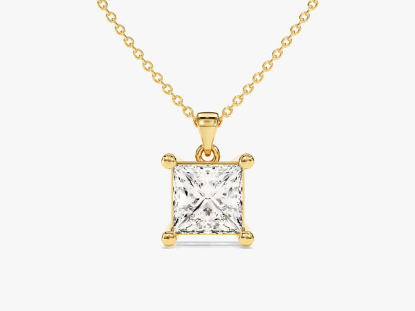 Princess Cut Solitaire Pendant (1.00 CT)