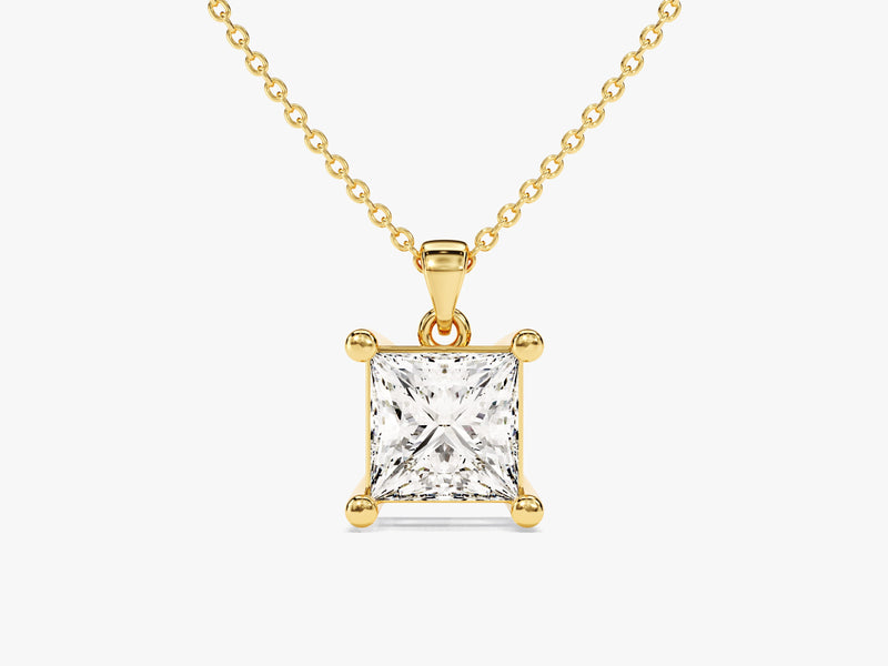 Princess Cut Solitaire Pendant (1.00 CT)