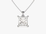 Princess Cut Solitaire Pendant (1.50 CT)