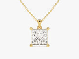 Princess Cut Solitaire Pendant (1.50 CT)
