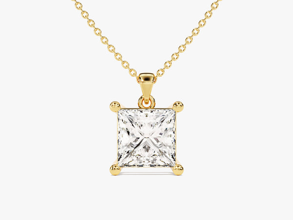 Princess Cut Solitaire Pendant (1.50 CT)