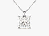 Princess Cut Solitaire Pendant (2.00 CT)