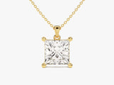 Princess Cut Solitaire Pendant (2.00 CT)