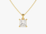 Princess Cut Solitaire Pendant (0.50 CT)