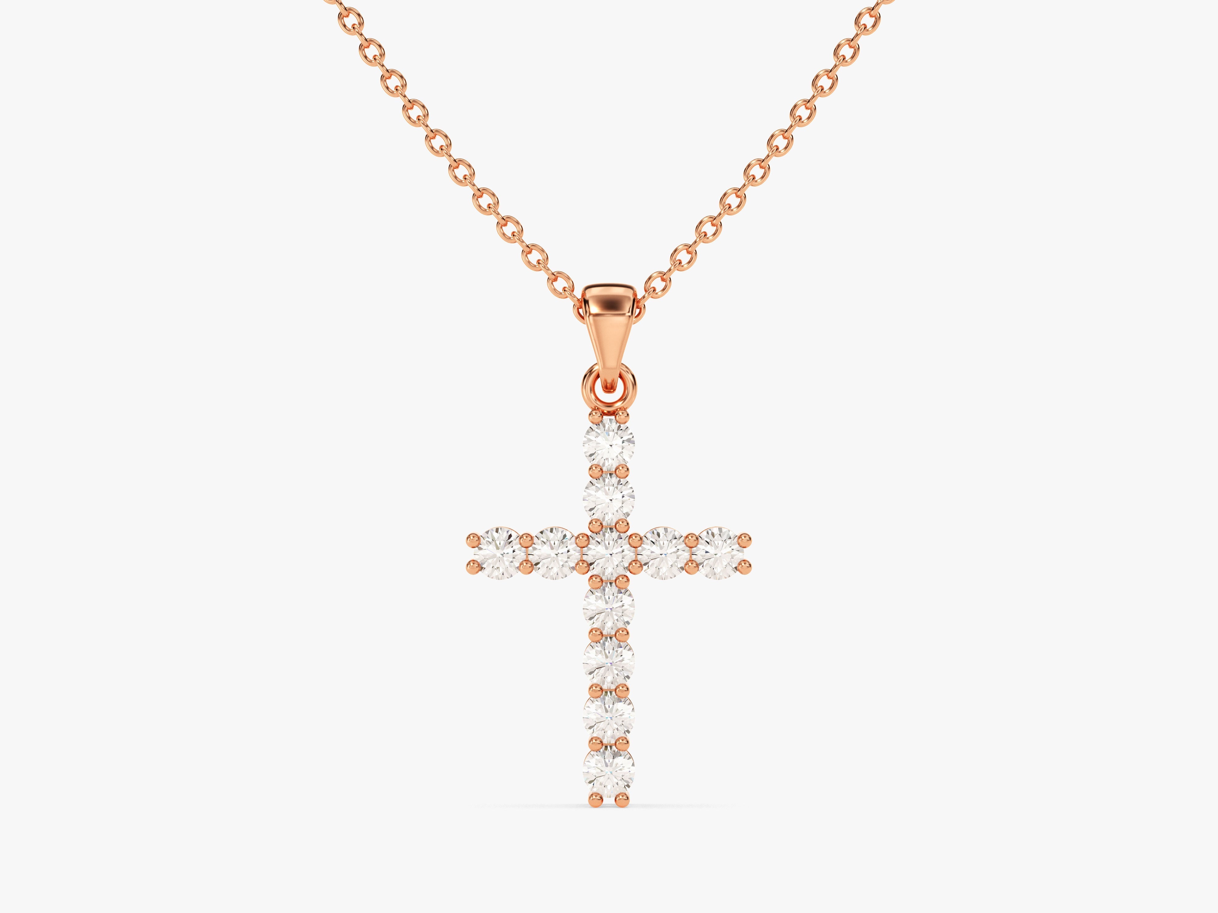 Cross Pendant (0.22 CT)