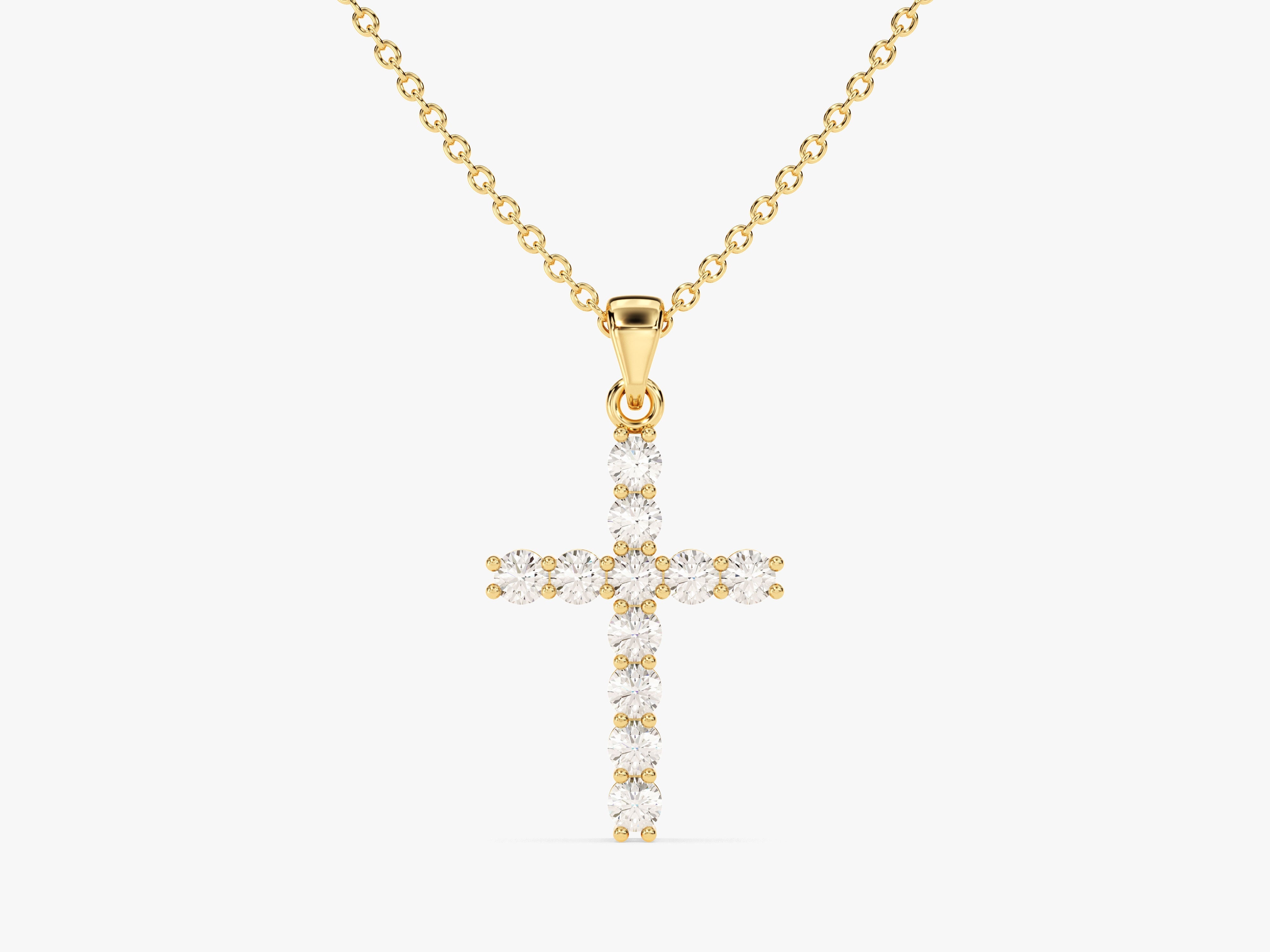 Cross Pendant (0.22 CT)