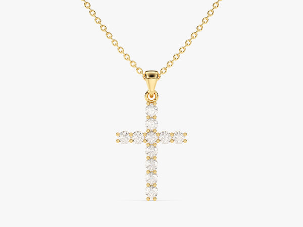 Cross Pendant (0.22 CT)
