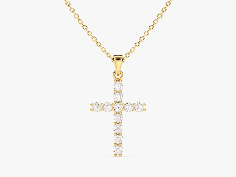 Cross Pendant (0.22 CT)