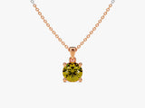 Solitaire Birthstone Necklace