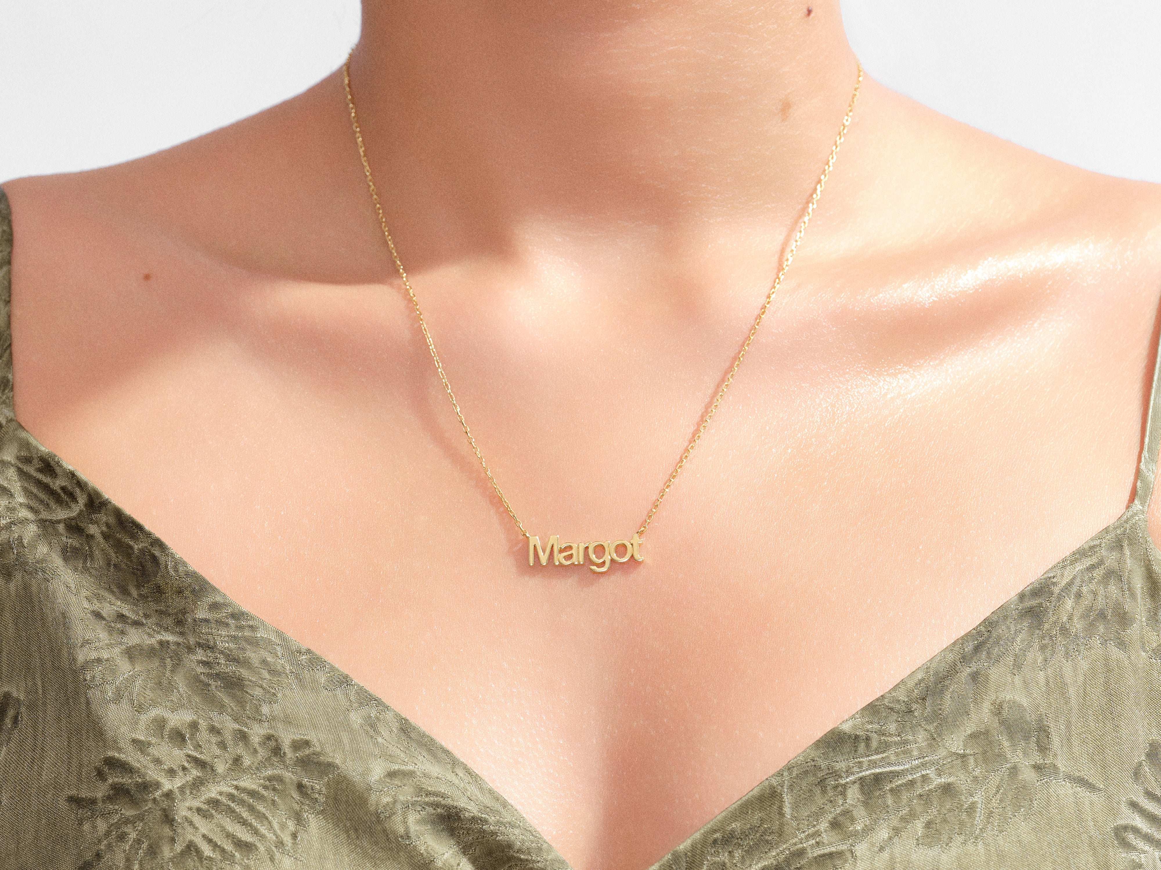 Personalized Rolo Name Necklace