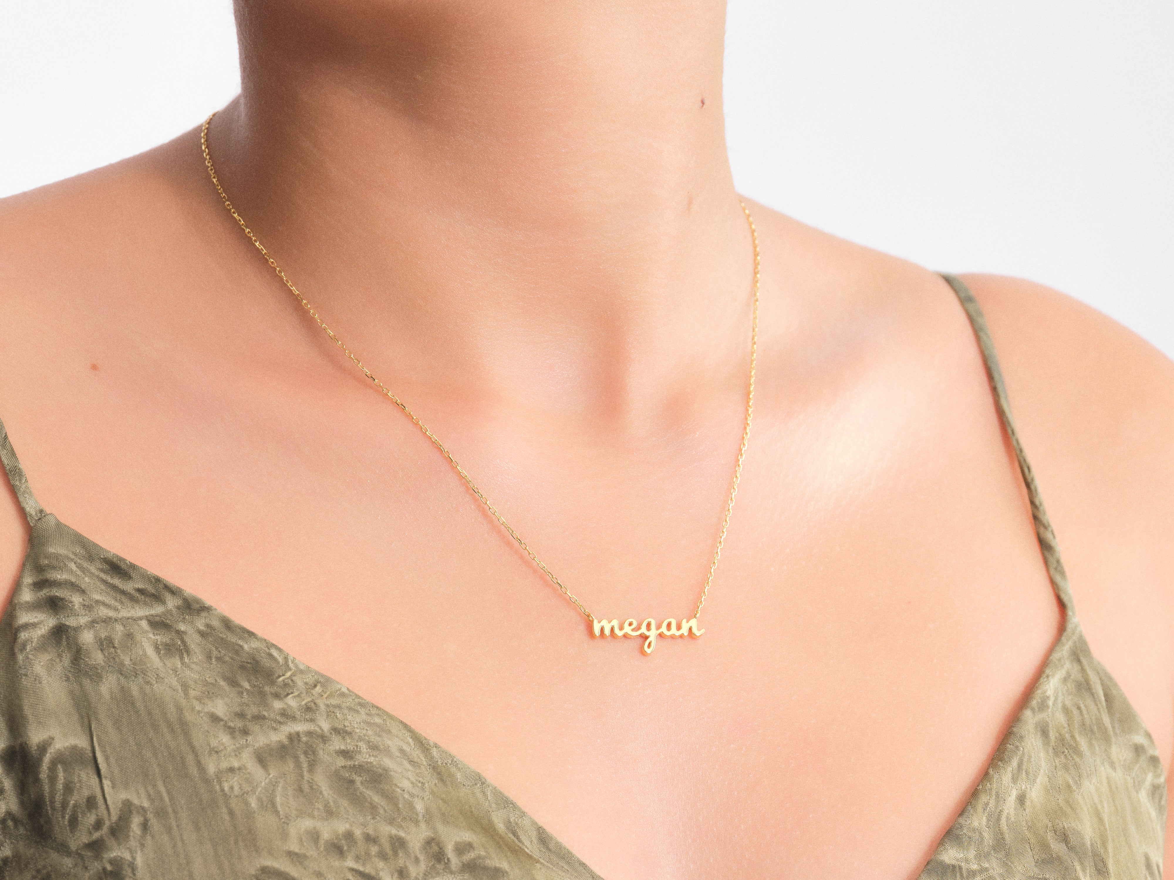 Personalized Rolo Name Necklace