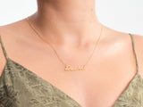 Personalized Rolo Name Necklace