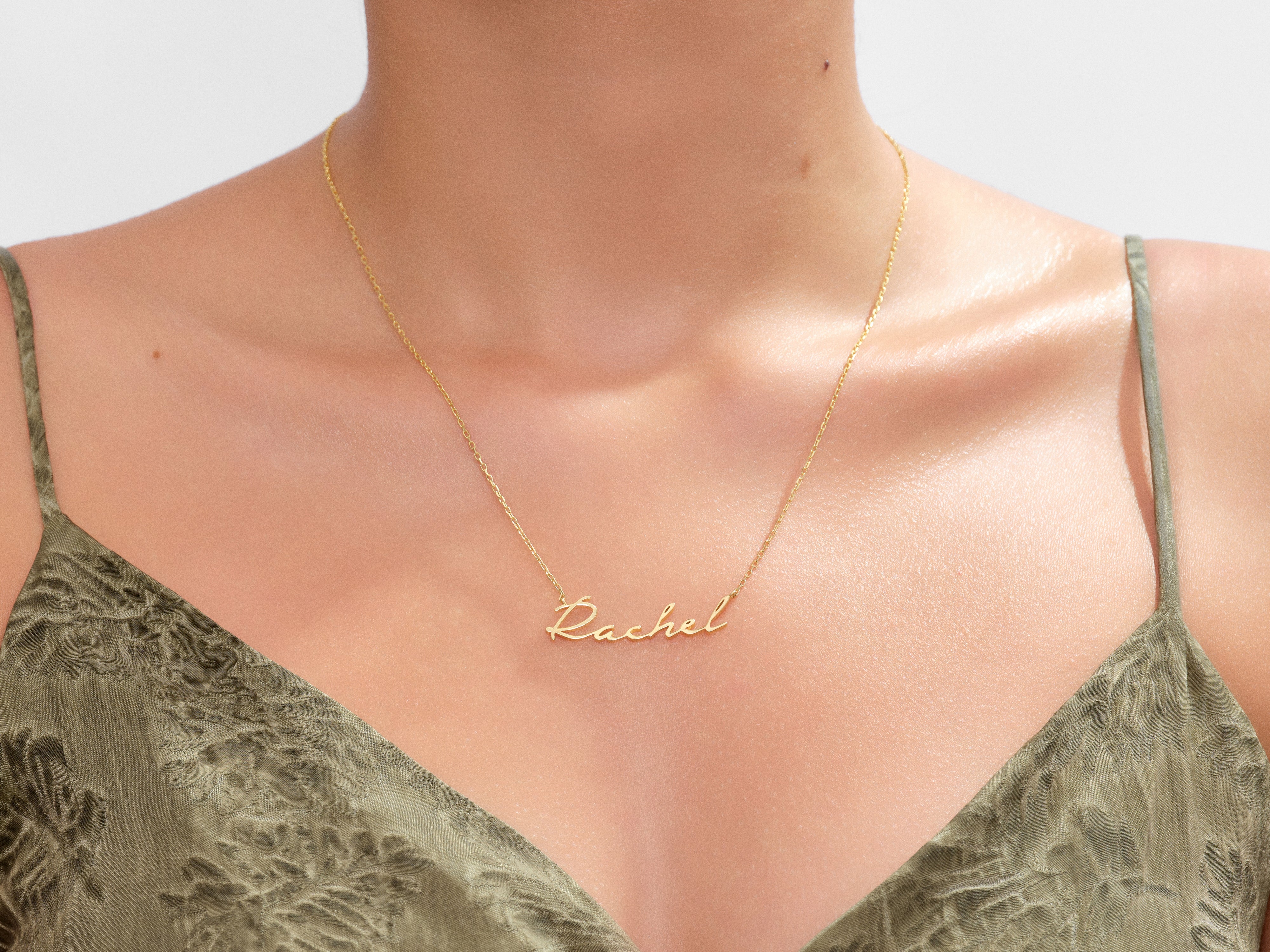 Personalized Rolo Name Necklace