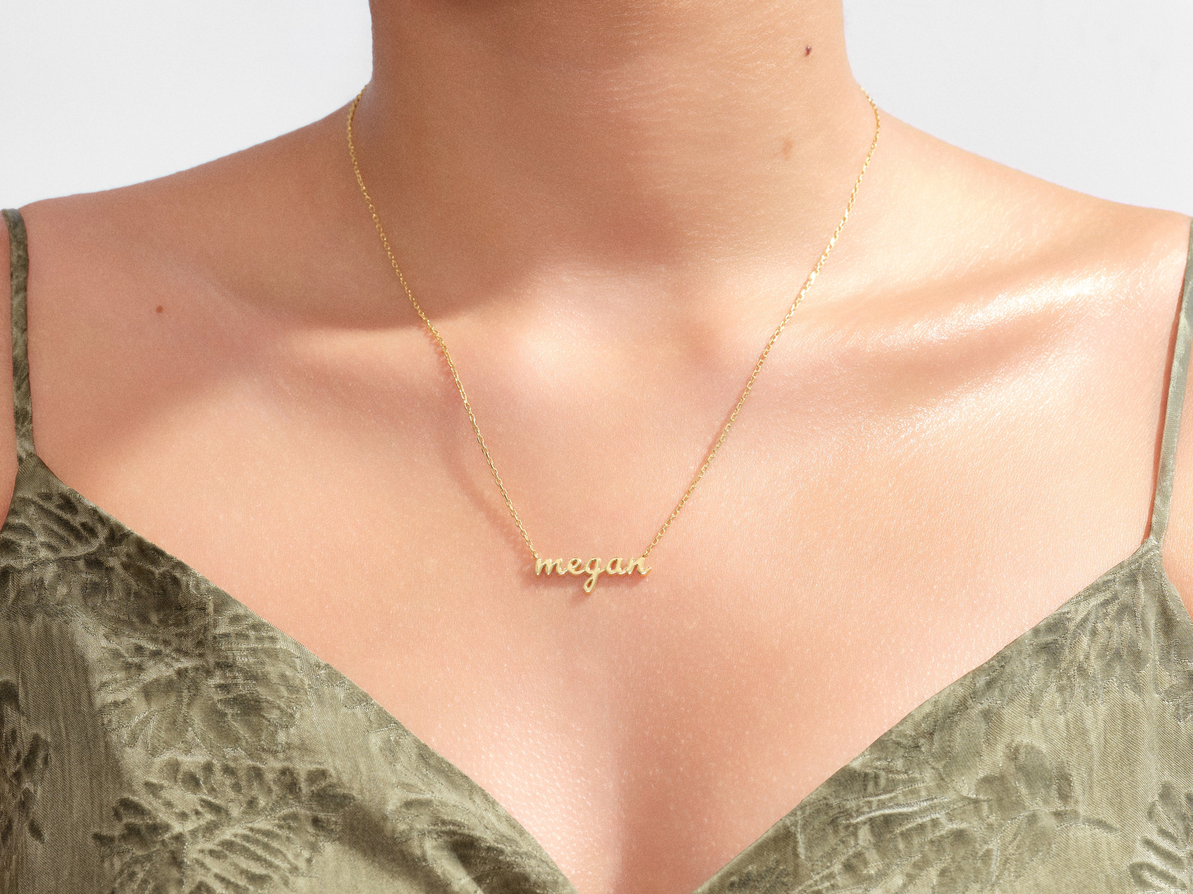 Personalized Rolo Name Necklace