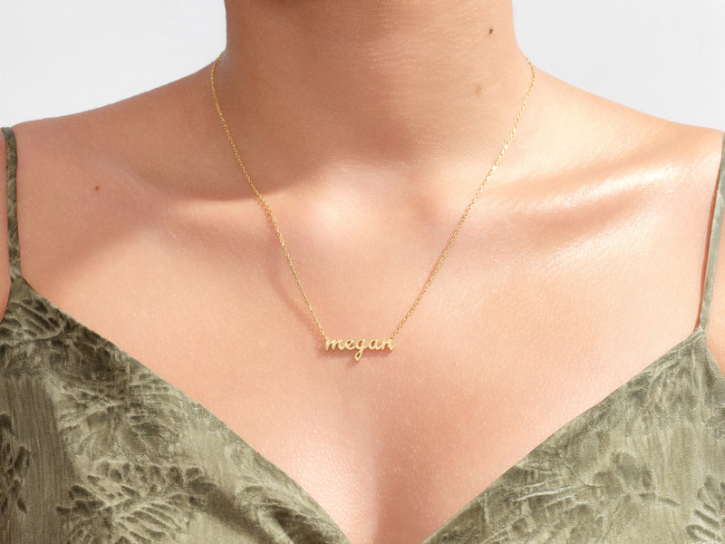Personalized Rolo Name Necklace