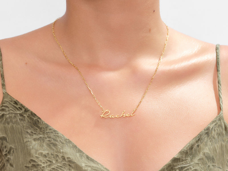 Personalized Rolo Name Necklace