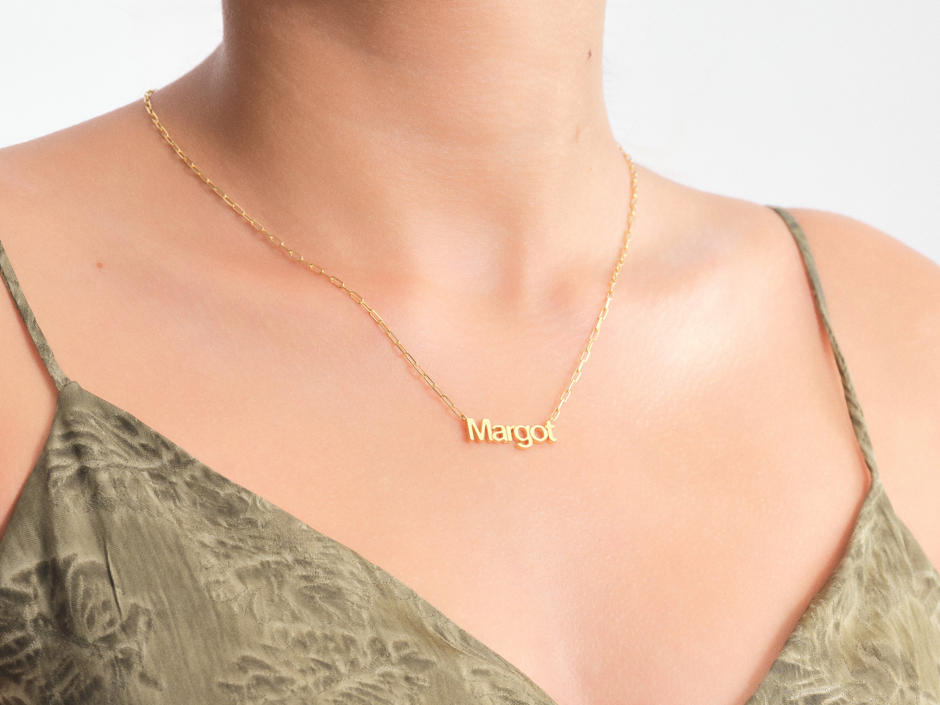 Personalized Rolo Name Necklace