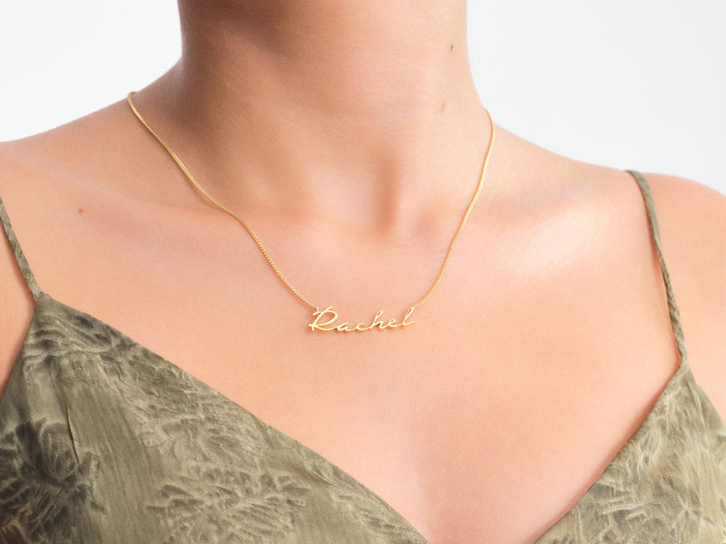 Personalized Rolo Name Necklace