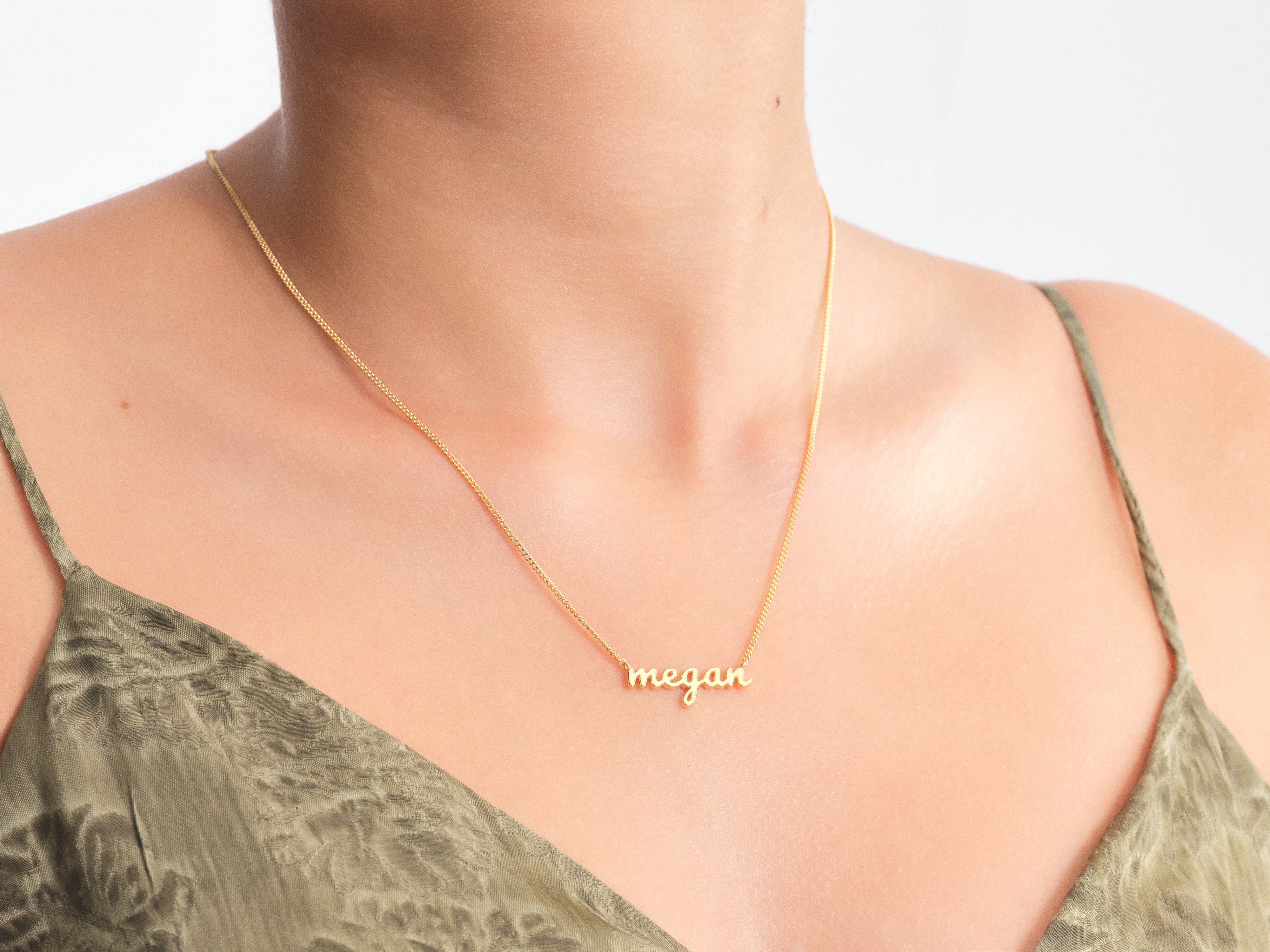 Personalized Rolo Name Necklace