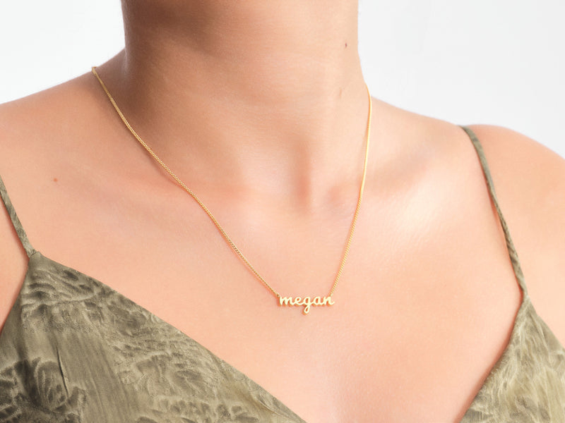 Personalized Rolo Name Necklace