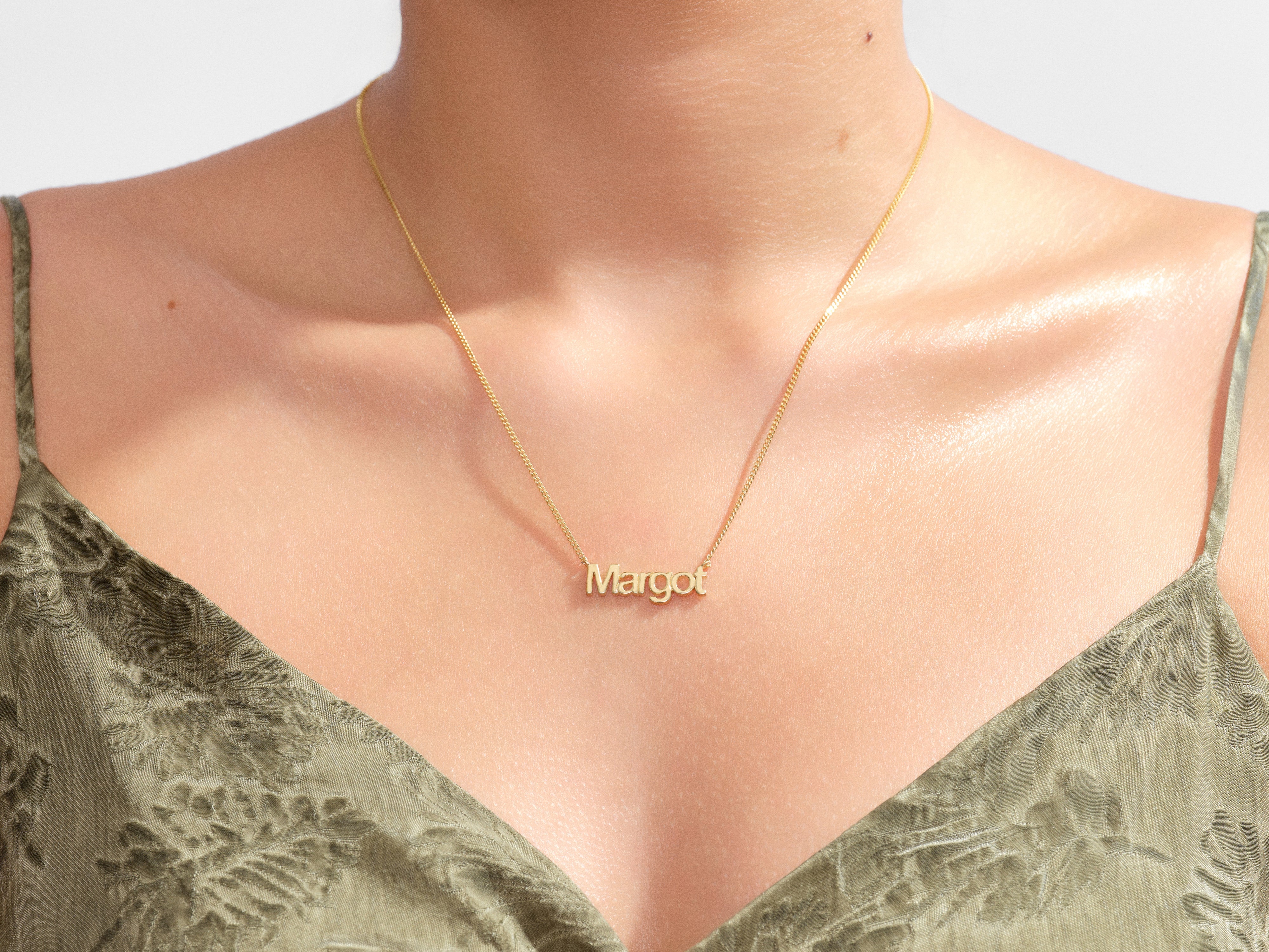 Personalized Rolo Name Necklace