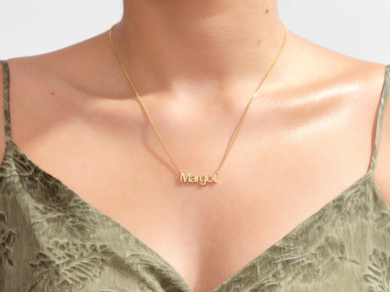 Personalized Rolo Name Necklace