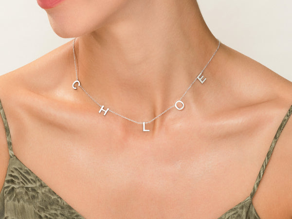 Letter Name Necklace