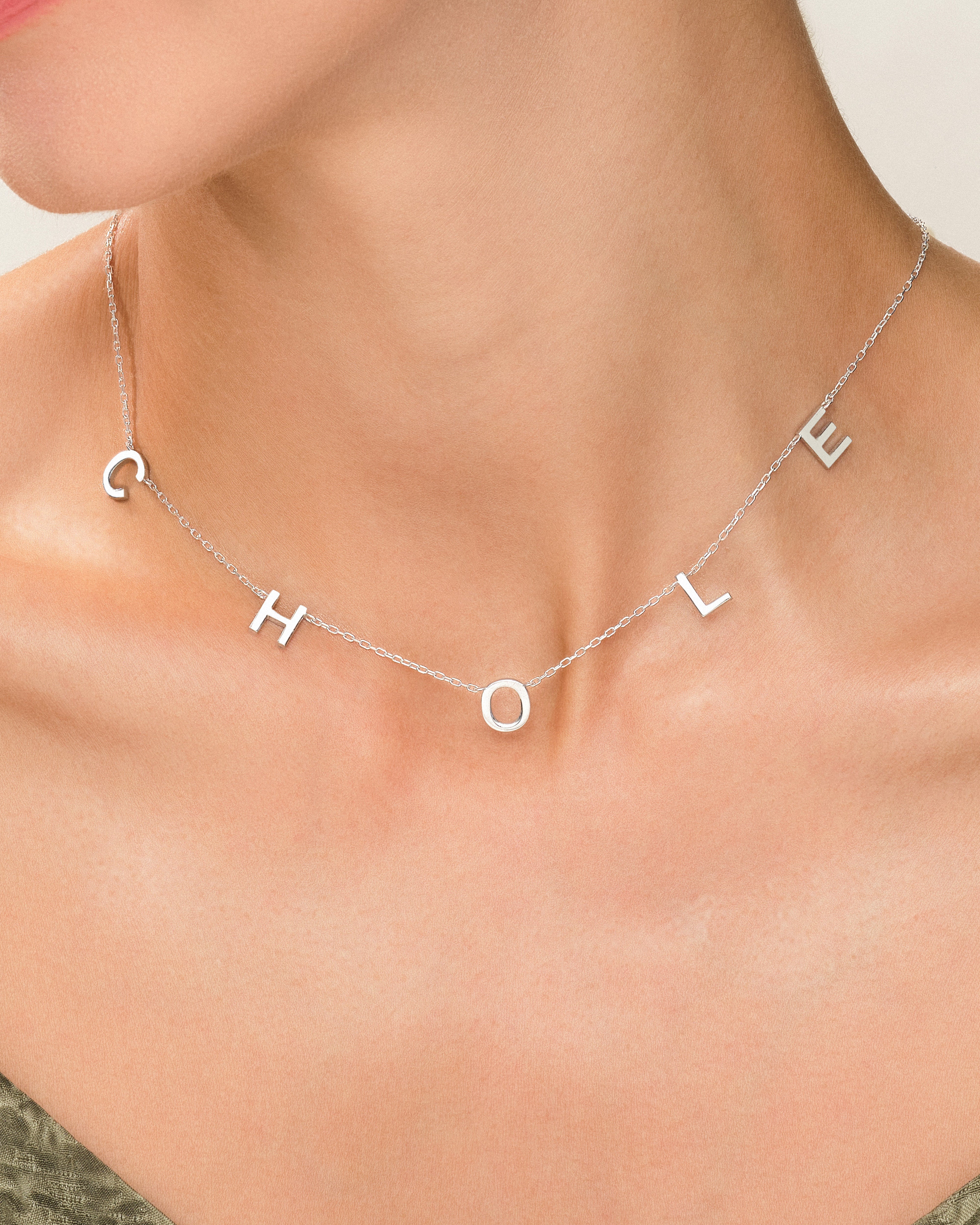 Letter Name Necklace