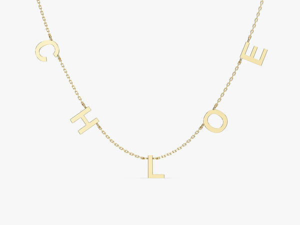Letter Name Necklace