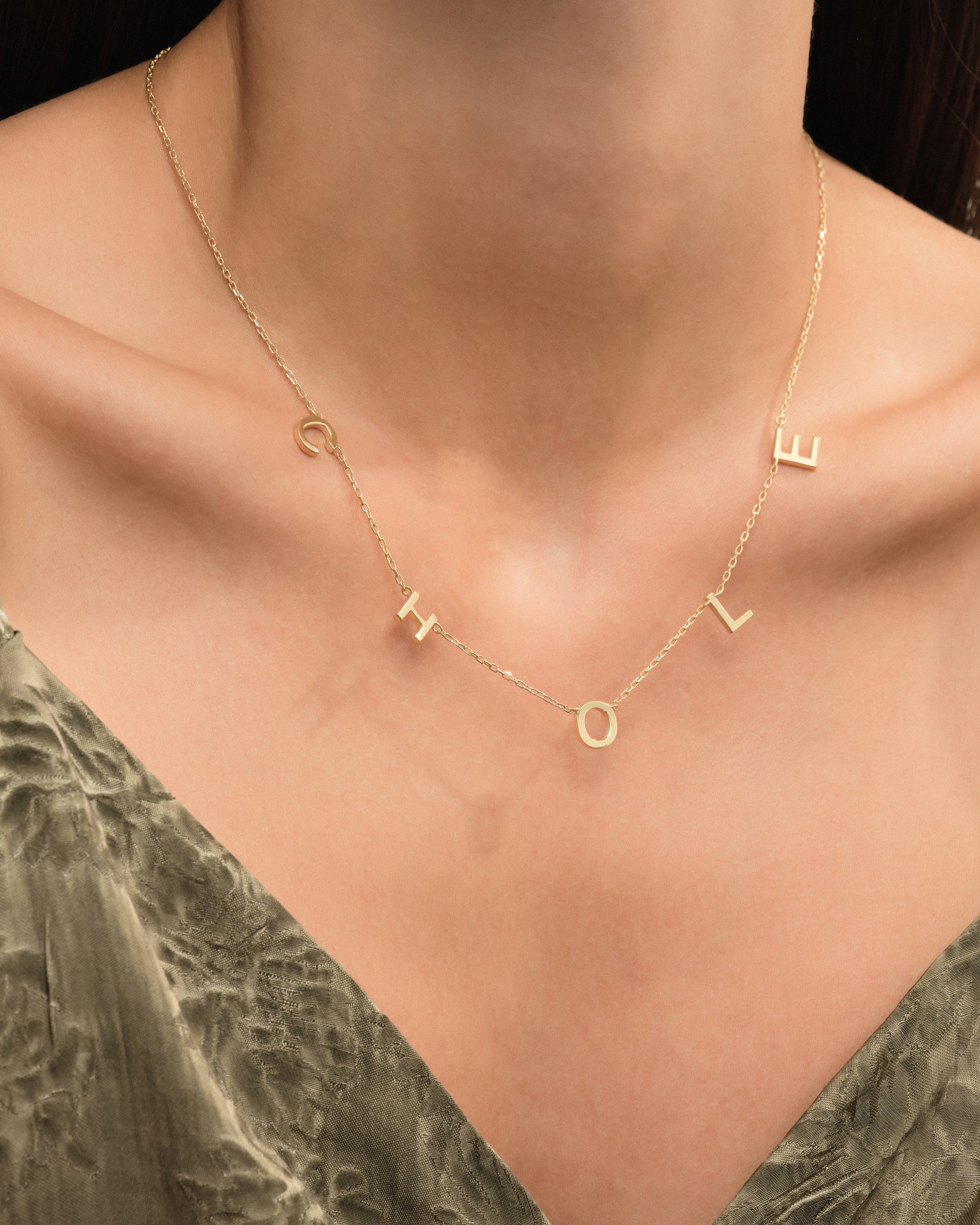 Letter Name Necklace
