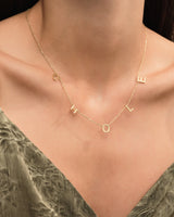 Letter Name Necklace