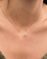 Old English Year Necklace