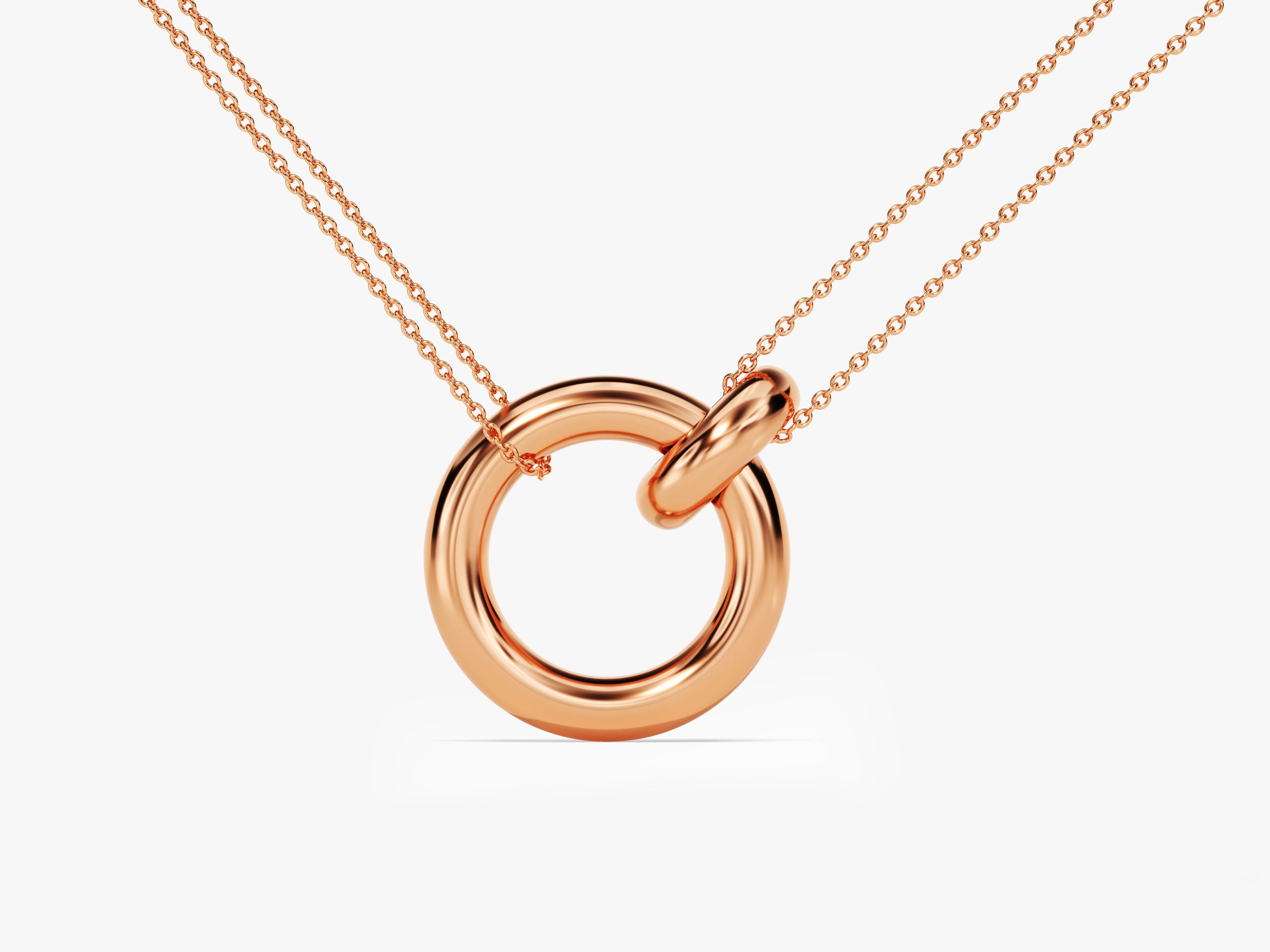 Interlocking Circles Necklace