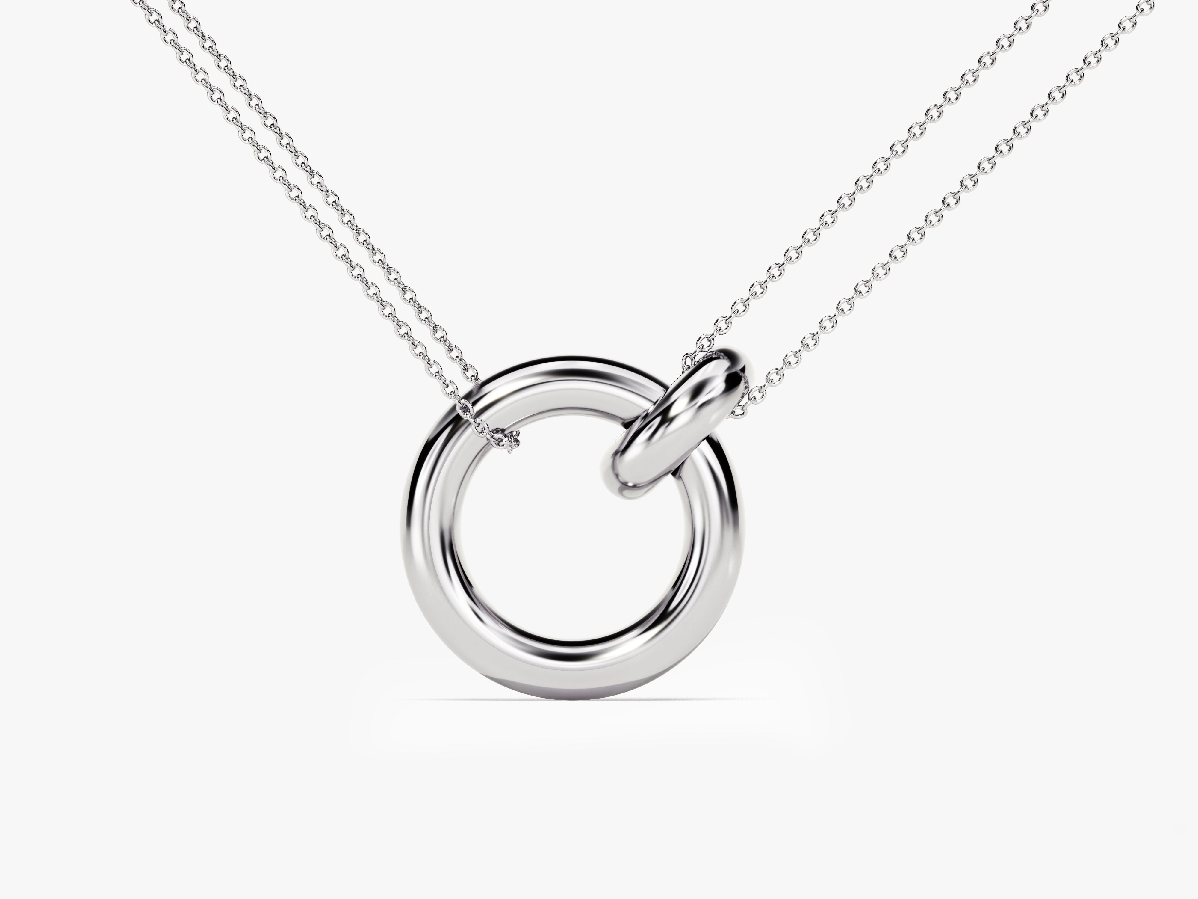 Interlocking Circles Necklace
