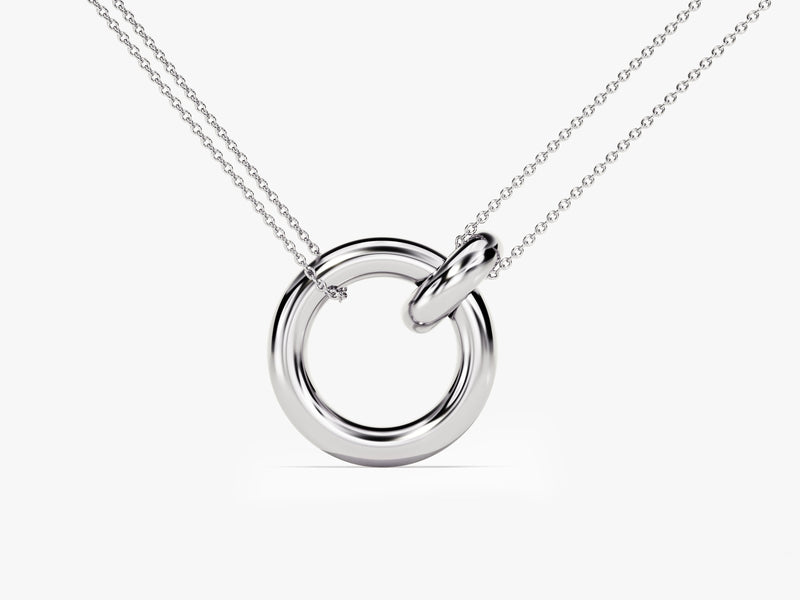 Interlocking Circles Necklace
