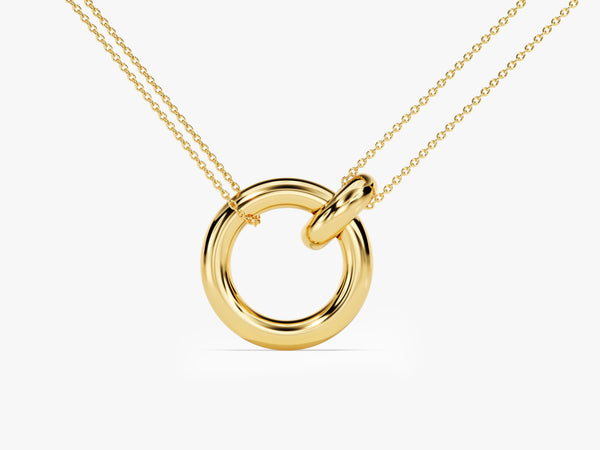 Interlocking Circles Necklace