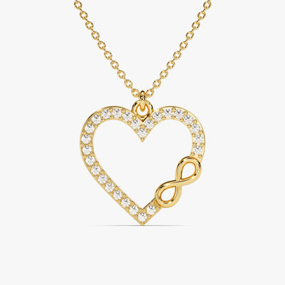 Infinity Heart Necklace