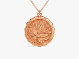 Leaf Coin Necklace