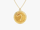 Snake Coin Necklace