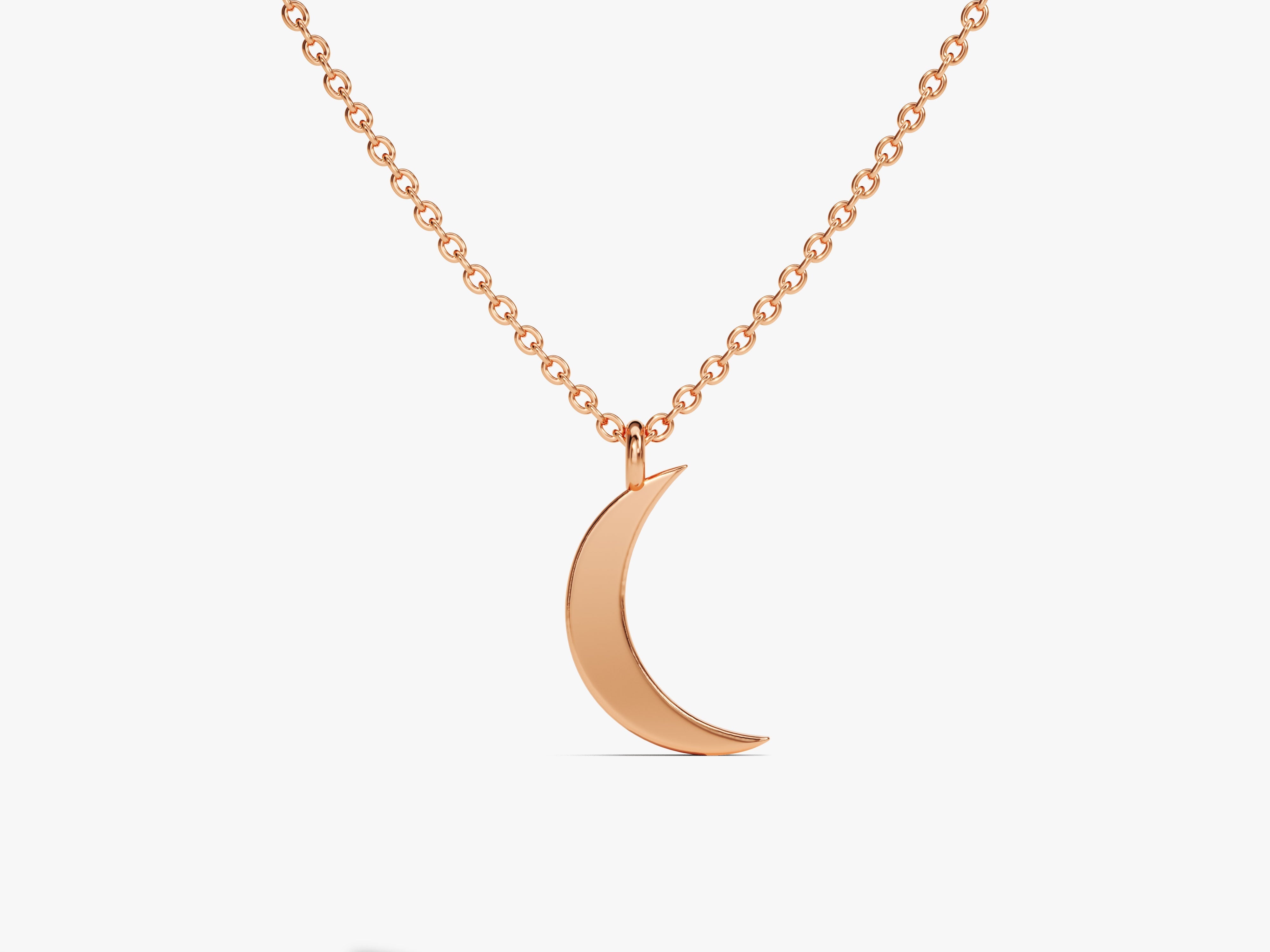 Mini Crescent Moon Necklace