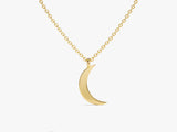 Mini Crescent Moon Necklace