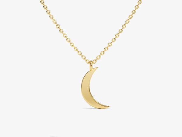 Mini Crescent Moon Necklace