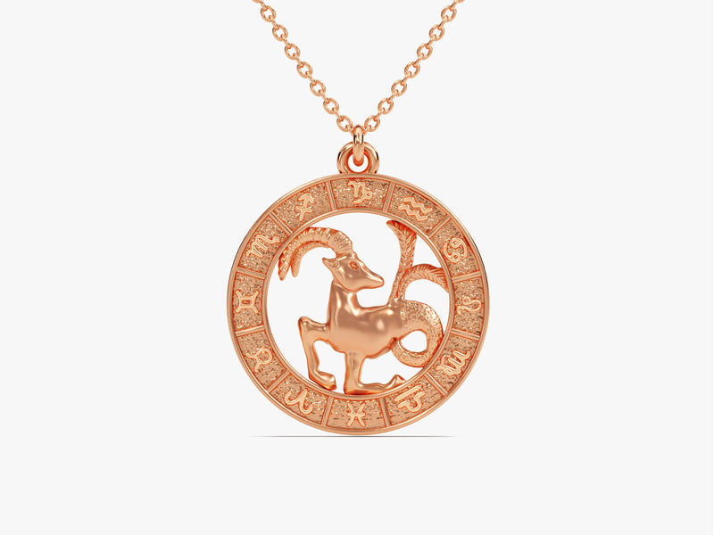 Capricorn Charm Necklace
