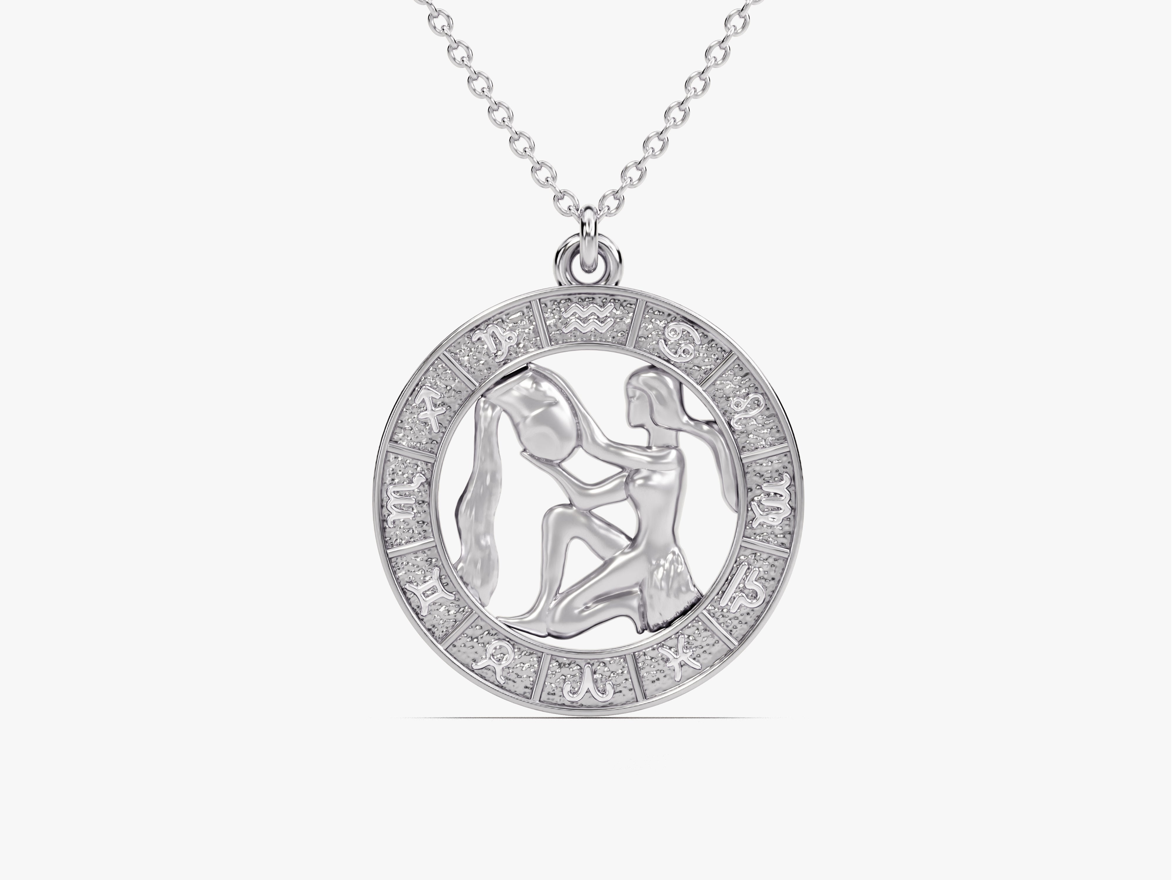 Aquarius Charm Necklace