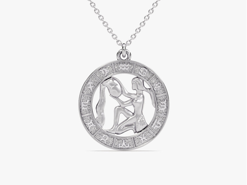 Aquarius Charm Necklace