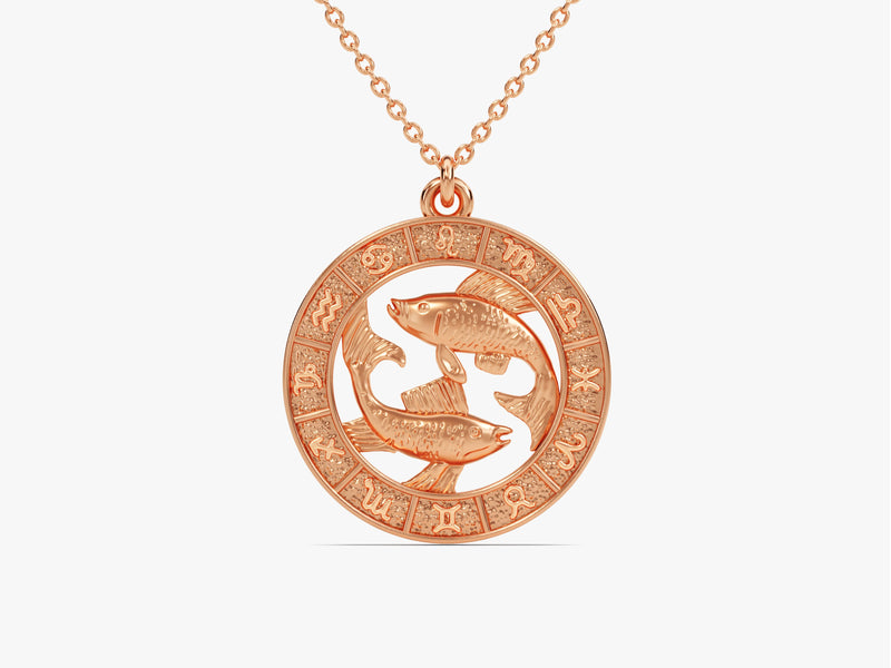 Pisces Charm Necklace